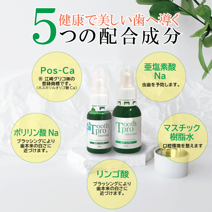 Toothprofessional トゥースプロフェッショナル　液体ハミガミ30ｍｌ　税込４１８０円